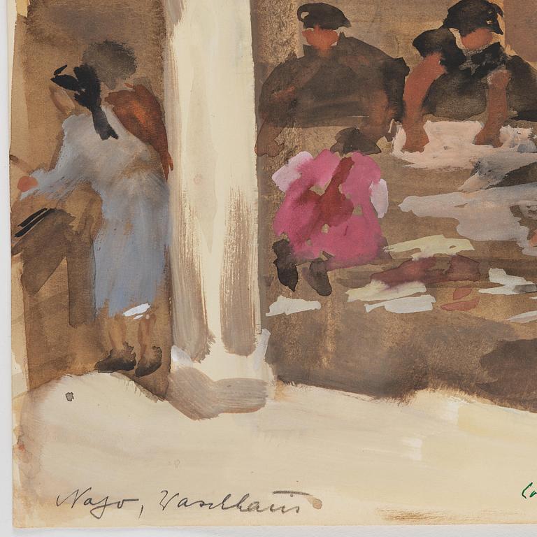 Lotte Laserstein, Motiv från Nago, Italien.