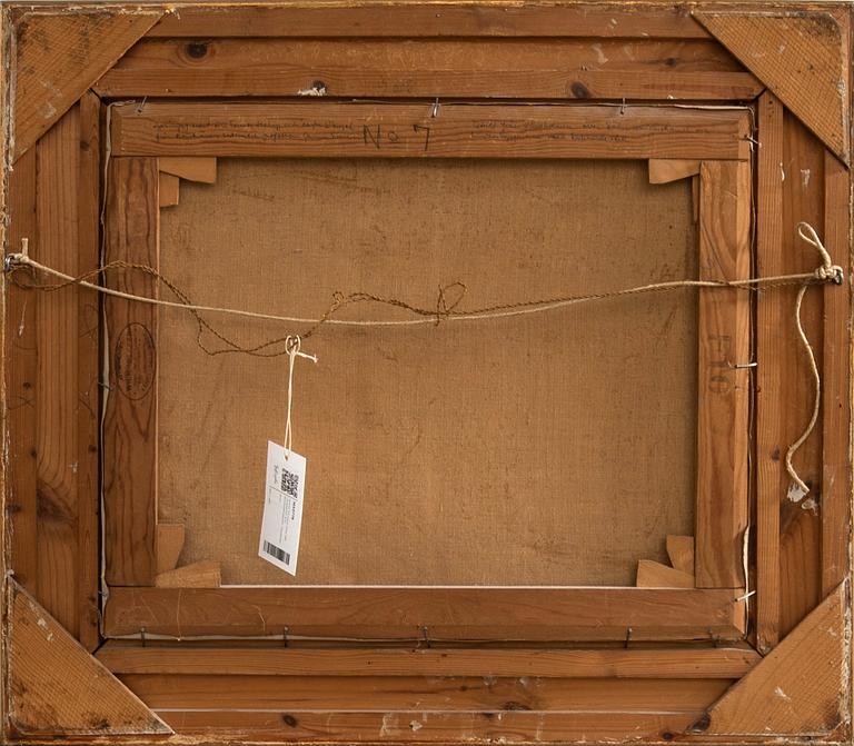 Gunnar Svensson, View from Långholmen over the Münchenbryggeriet in Stockholm.