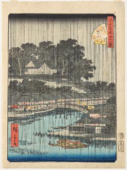 Ando Utagawa Hiroshige, 'Mount Matsuchi'.