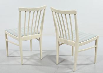 STOLAR, ett par, "Herrgården", Carl Malmsten, Åfors Möbelfabrik, 1900-talets andra hälft.