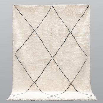 A Moroccan carpet, 297 x 206 cm.