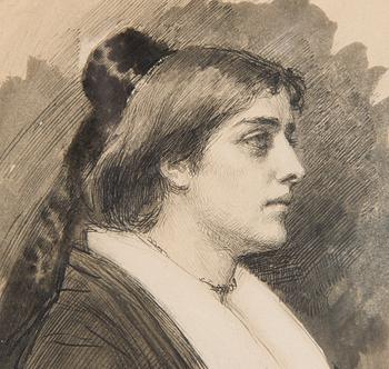 Albert Edelfelt, Arlesienne.