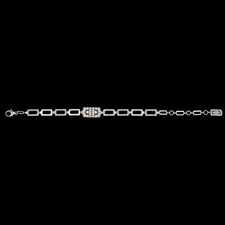 A Bvulgari brilliant cut diamond bracelet, tot. app. 1.75 cts.