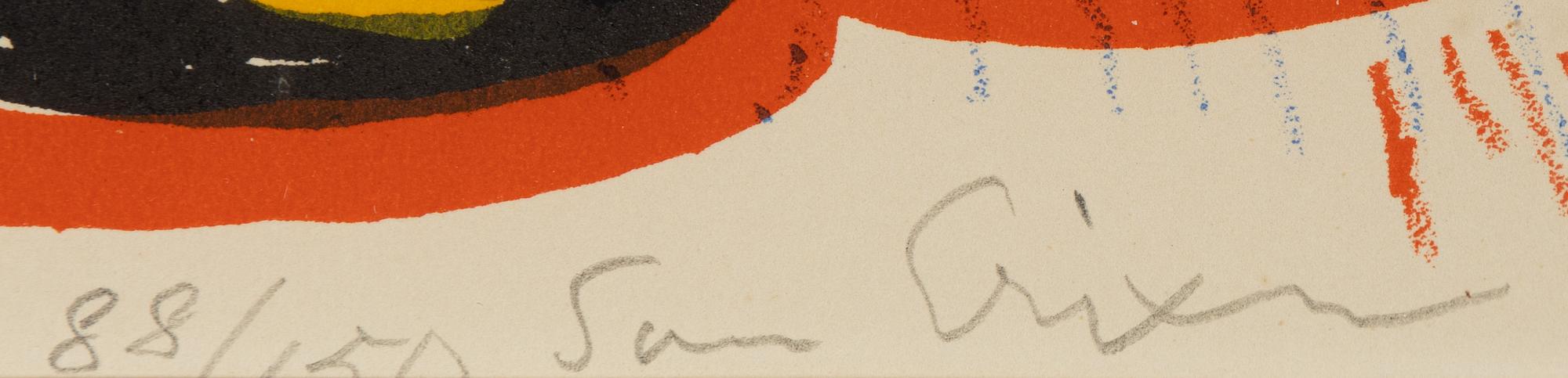 Sven X:et Erixson, litograph i colours, signed and numbered 88/150.