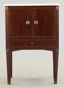 POTTSKÅP, gustaviansk stil, 1800/1900-tal.