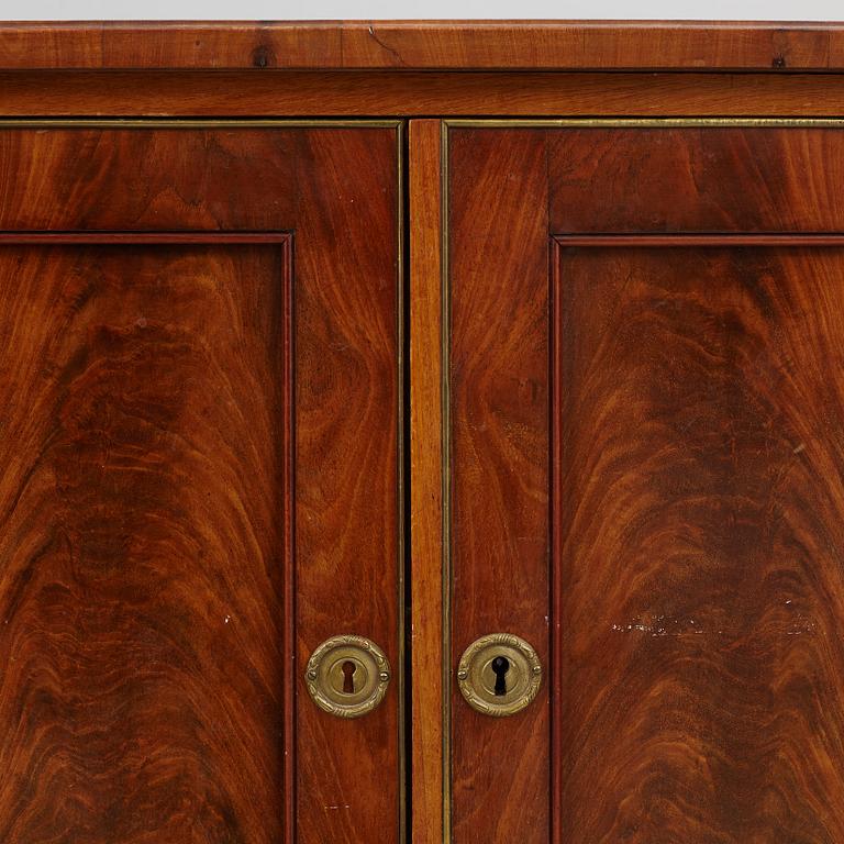 A Gustavian Style Cabinet, circa 1900.