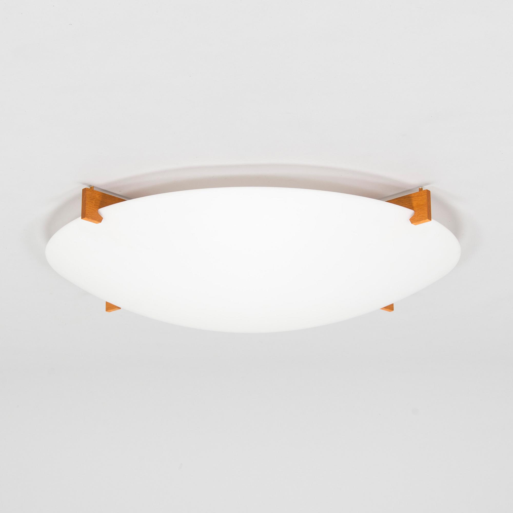 Uno & Östen Kristiansson, taklampa / plafond, "Plafo", Luxus, modellen formgiven 1960.