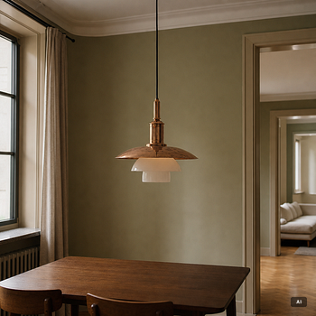 Poul Henningsen, A ceiling lamp “PH 3½-3”, special edition, Louis Poulsen, Denmark, contemporary.