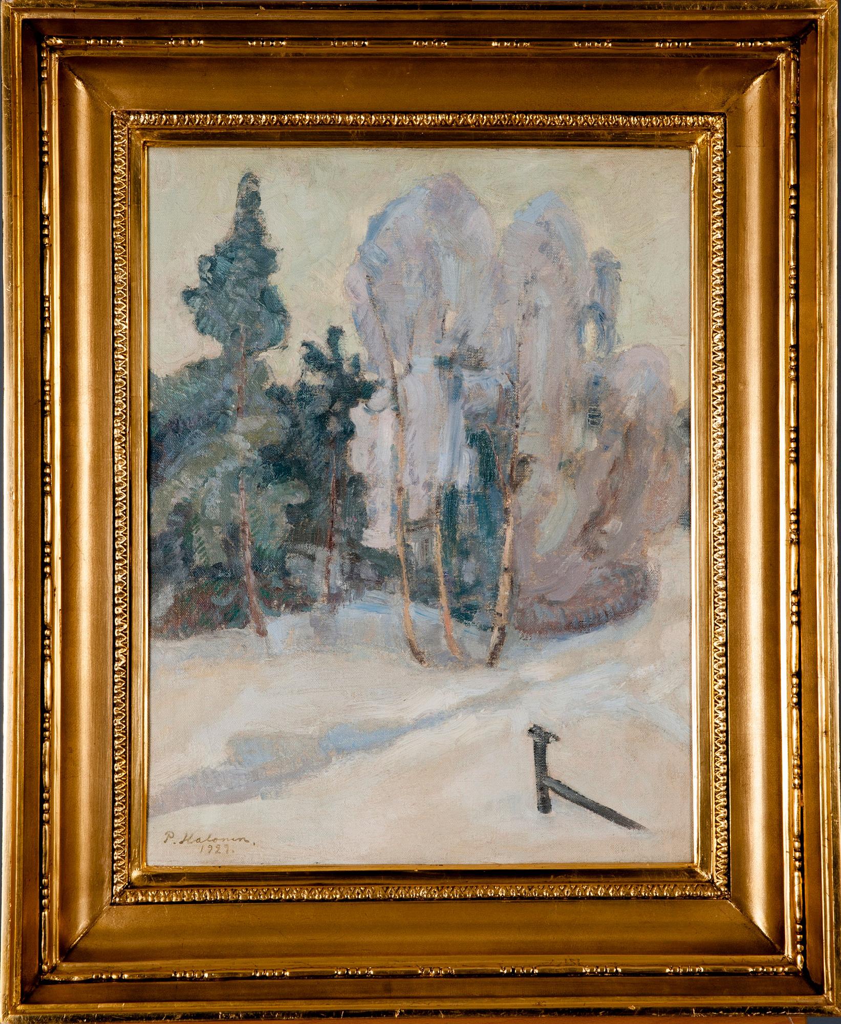 Pekka Halonen, MILD WINTER DAY IN TUUSULA.