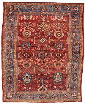 273. A CARPET, an antique Ziegler Mahal, ca 391 x 322 cm.