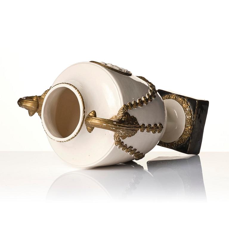 Urna, flintgods, Marieberg, Steens period (1769-1788).