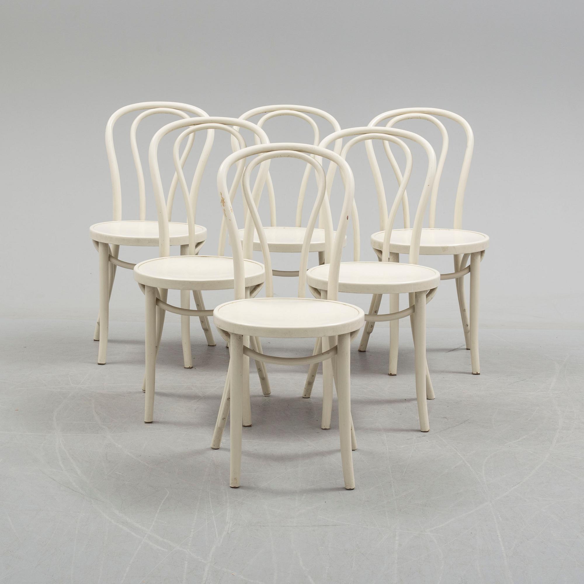 STOLAR 6 stycken, "Öglan", IKEA, 1970/80-tal.