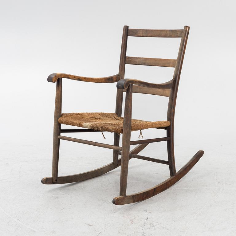 Rocking chair, Gemla, 1930s.