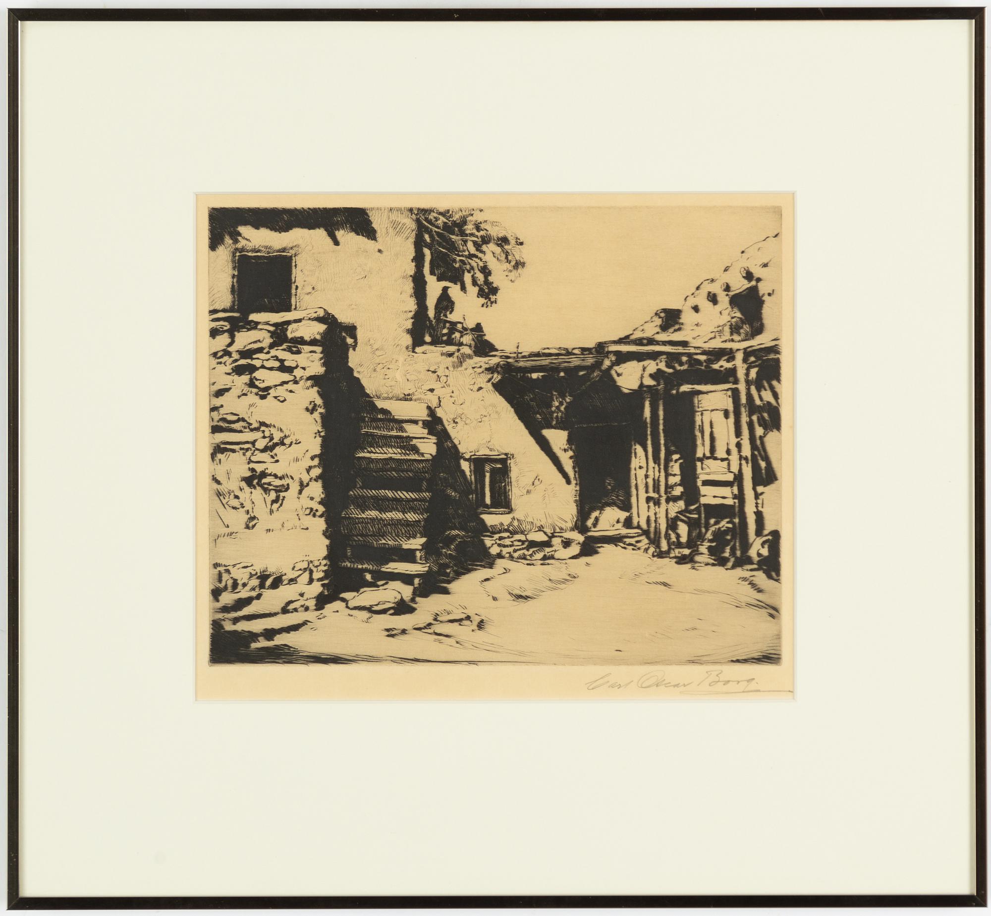 Carl Oscar Borg, Hopi House.