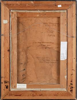 OLOF SAGER-NELSON, olja på duk, sign och dat -89.