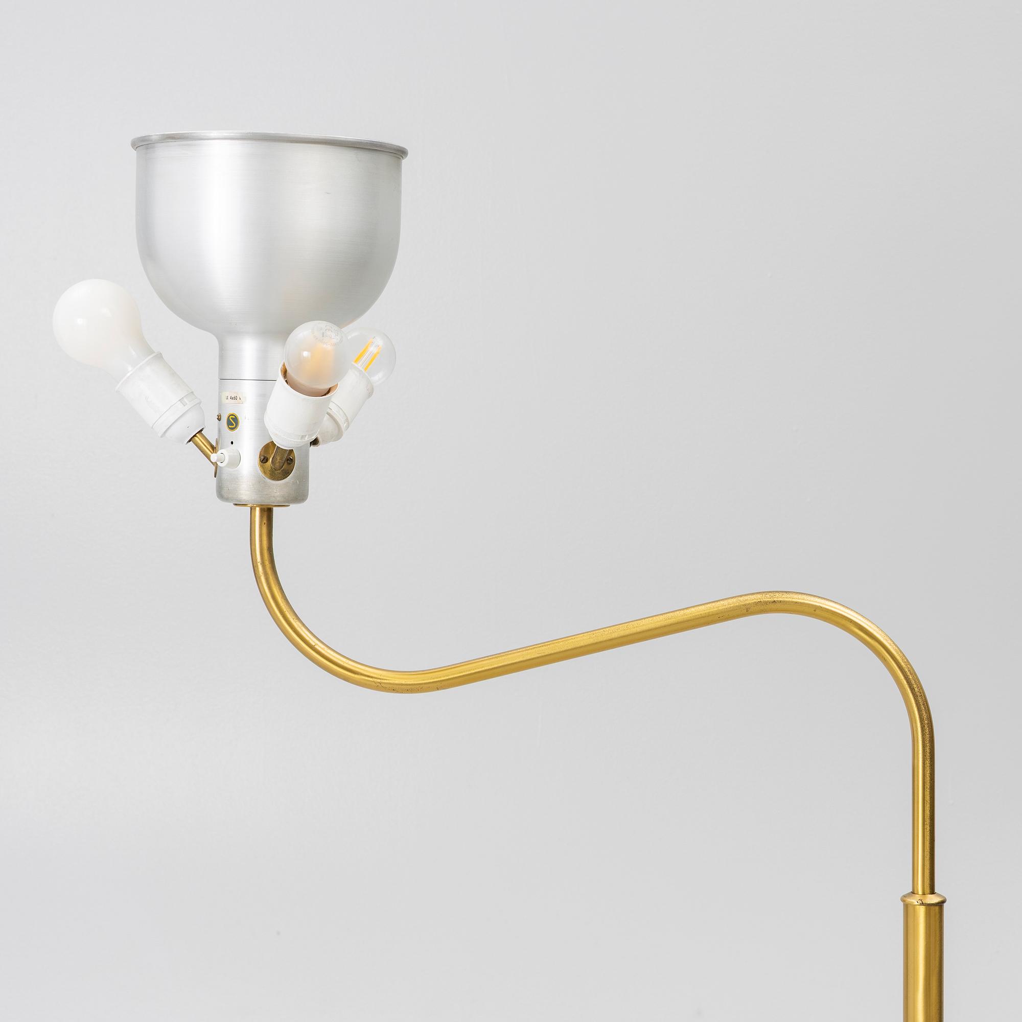 Josef Frank, golvlampa, modell 2368/2148, Firma Svenskt Tenn, 1900-talets andra hälft.