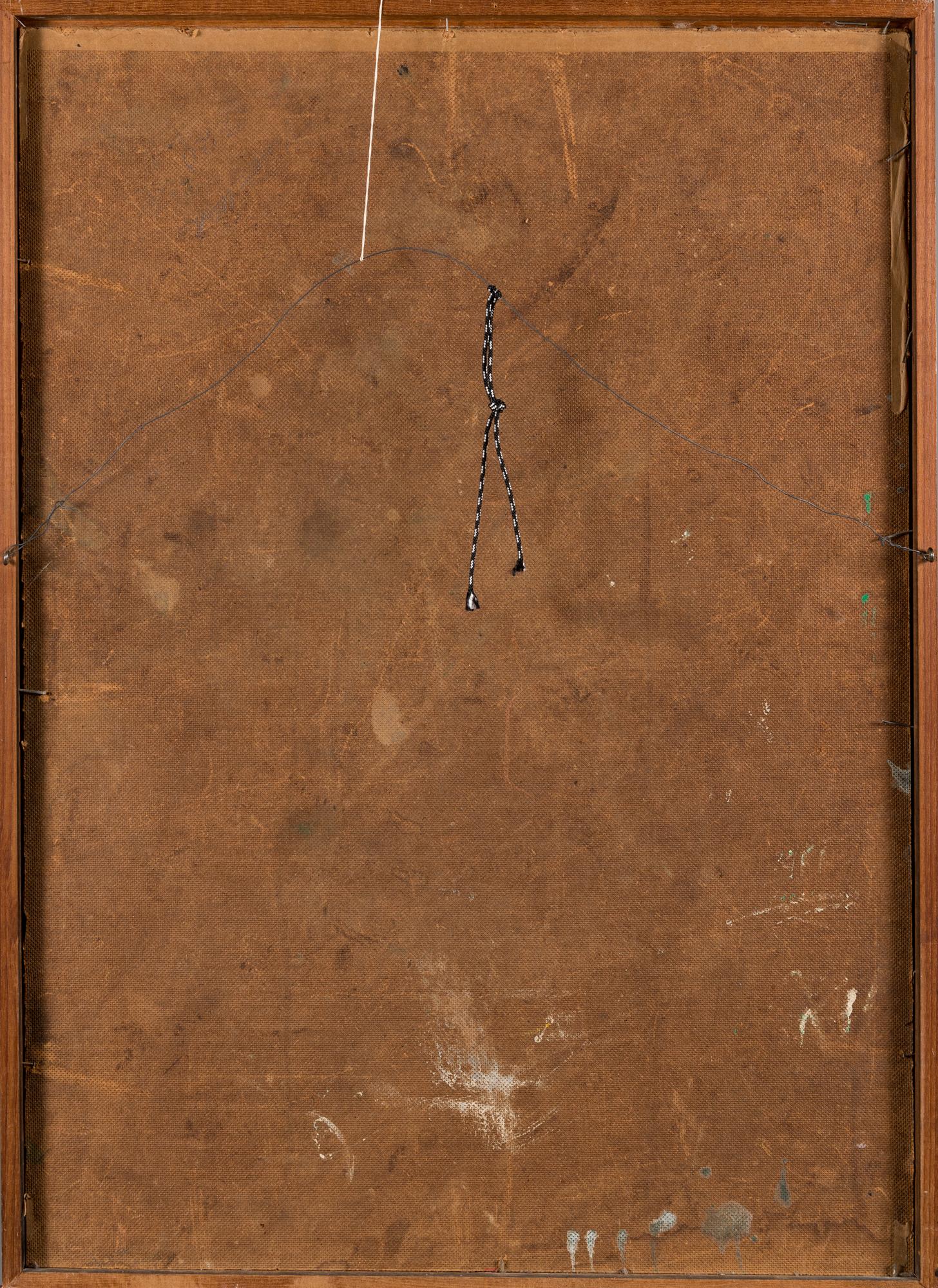 OLAVI HAARALA, oil on board, signed and dated 1960.