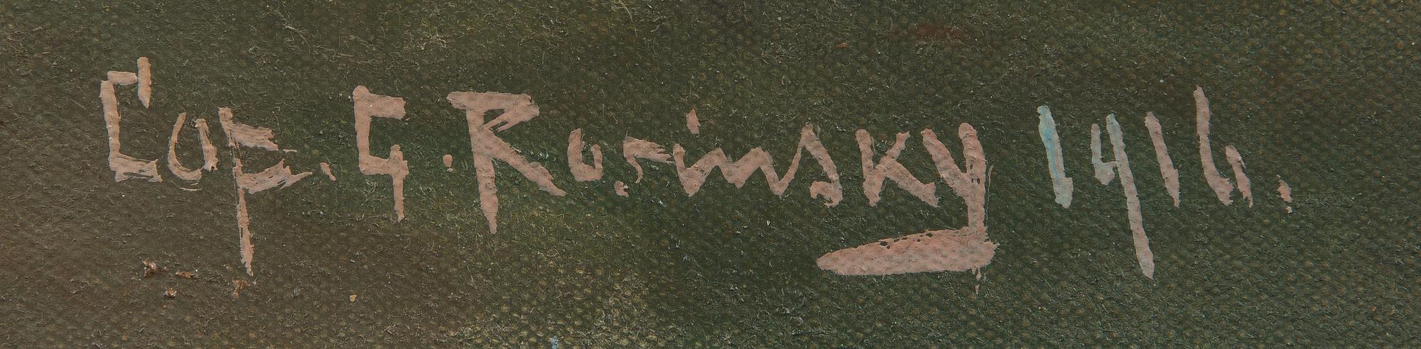 G Rosinsky, copy after Ivan Seleznyov, In Pompeii.
