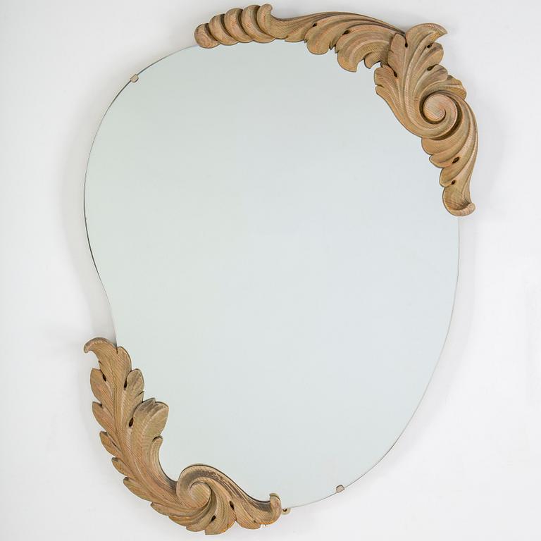 SPEGEL MED KONSOLBORD, Swedish Modern, 1940-tal.
