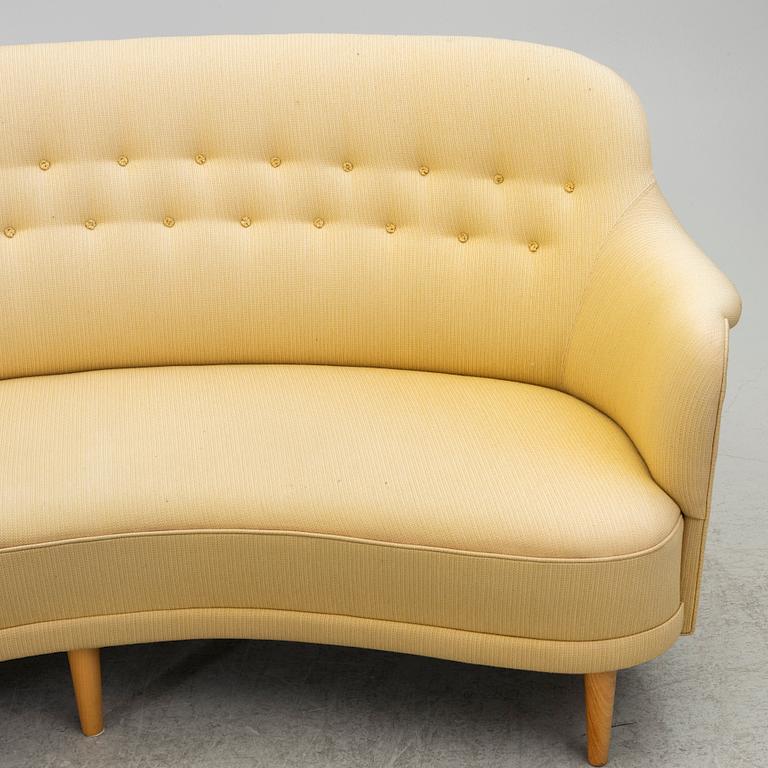 Carl Malmsten, a sofa, 'Samsas rund', AB O.H. Sjögren, Tranås.
