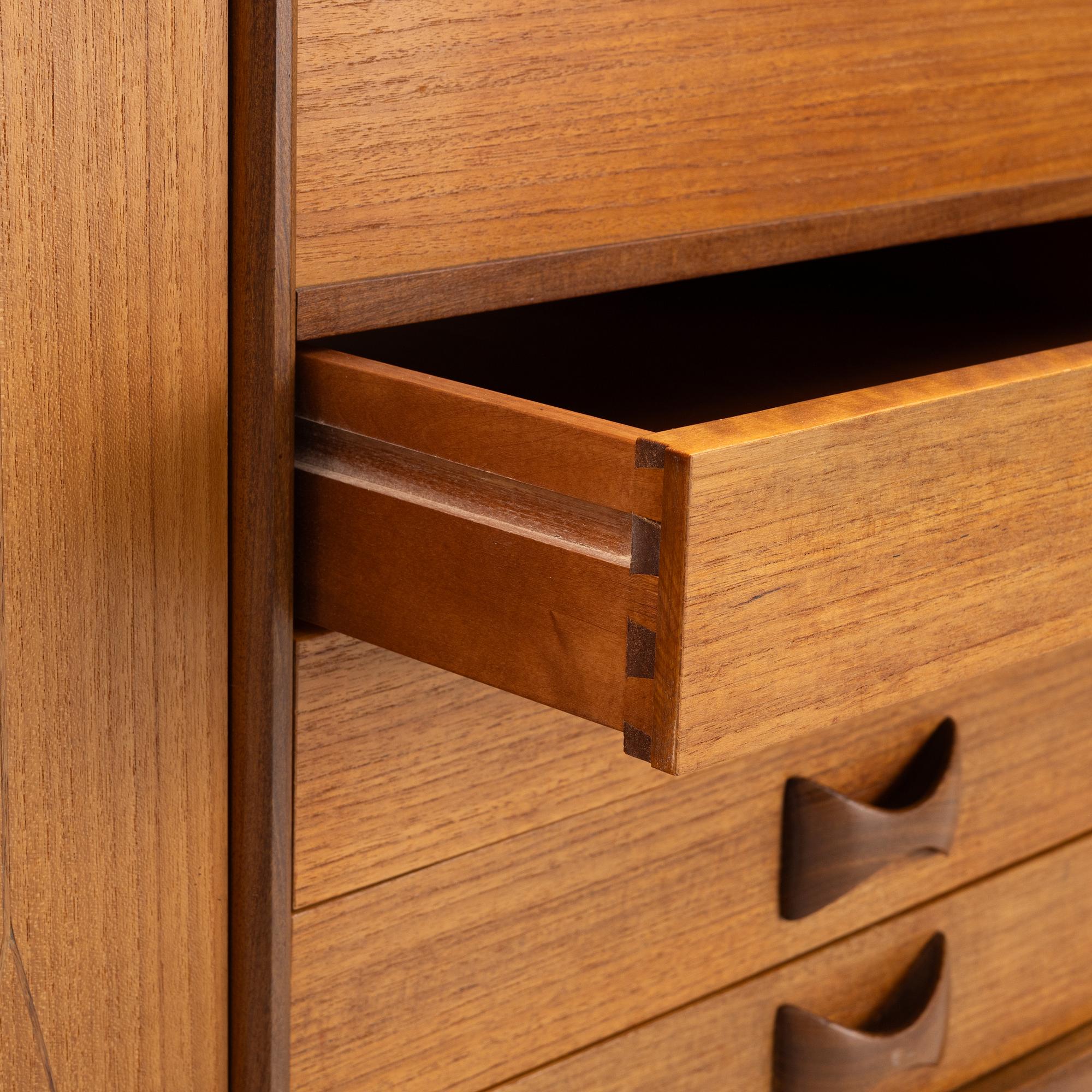 Svante Skogh, sideboard ur "Rosetto"-serien, ABRA-möbler 1950-/60-tal.