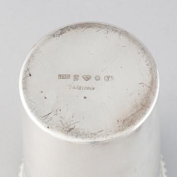 Sven-Arne Gillgren, bägare, silver, GAB, Eskilstuna, 1973.