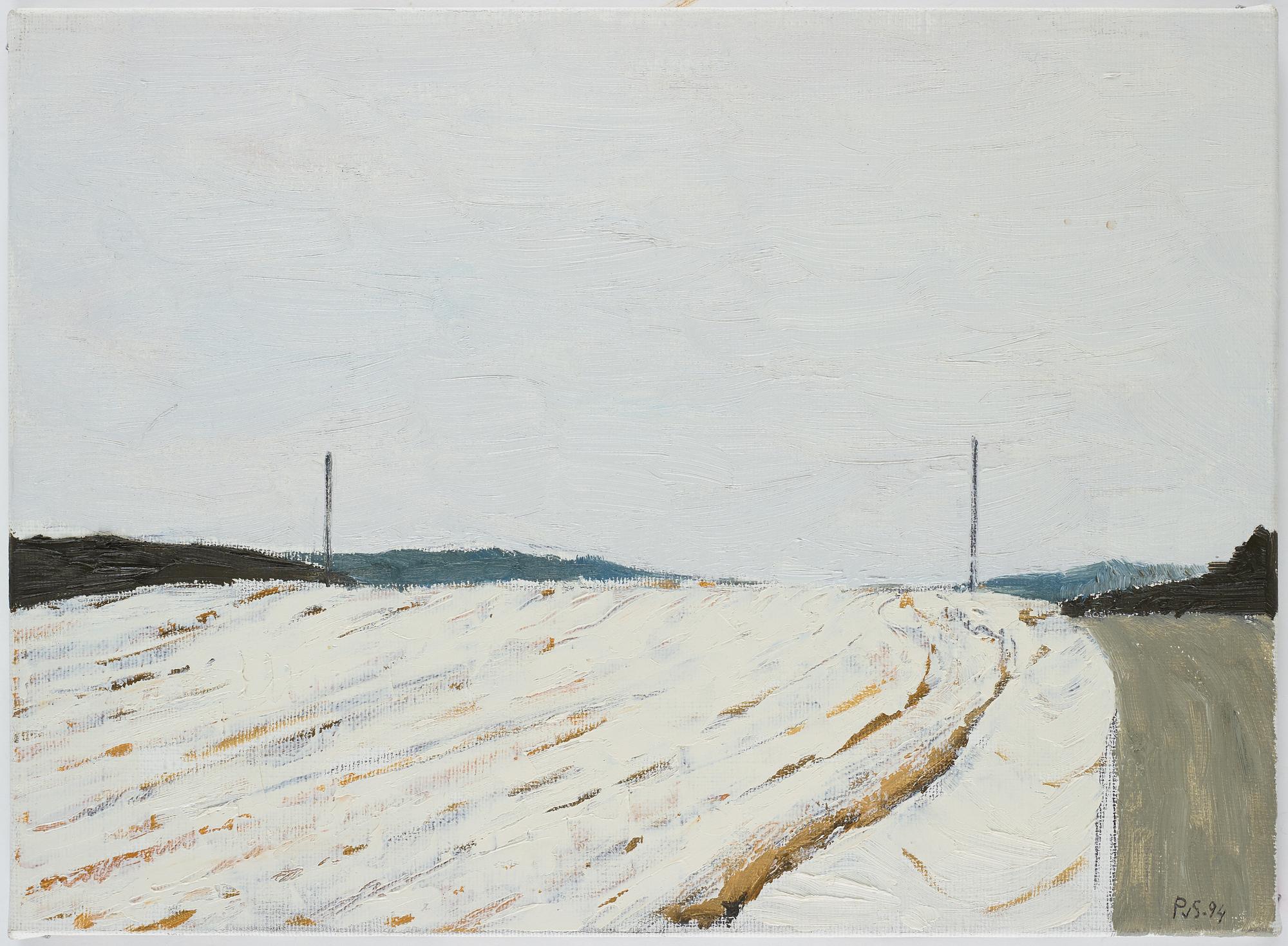 Philip von Schantz, oil on canvas, signed and dated -94.