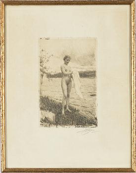 Anders Zorn, "Dalälven".