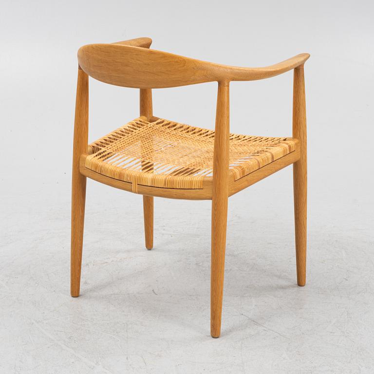Hans J. Wegner, karmstol, "The Chair", modell JH501, Johannes Hansen, Danmark.