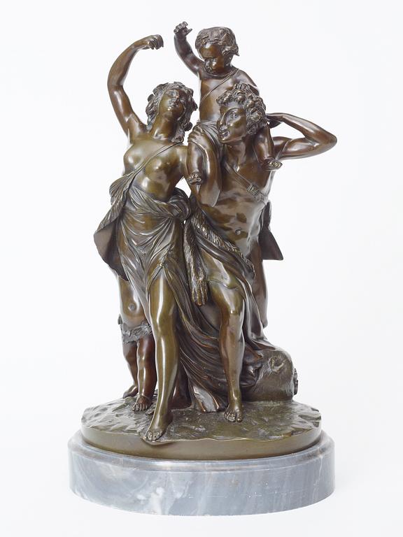 Claude Michel Clodion Efter, "Bacchanterna - Familjen".