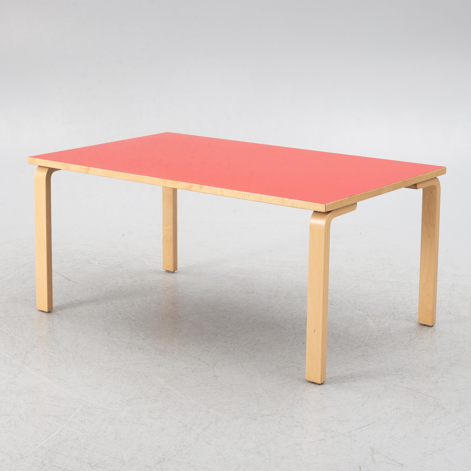 Alvar Aalto, a coffee table, Artek.