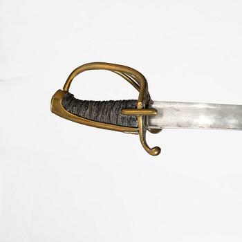 Sabel, svensk, m/1814, med balja.