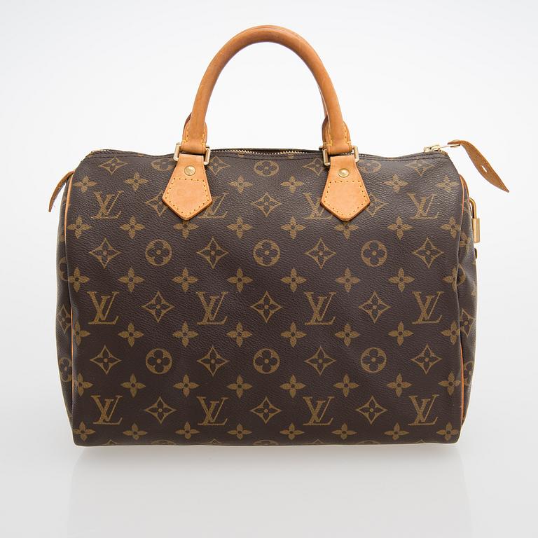 LOUIS VUITTON, "Monogram Speedy 30", VÄSKA.