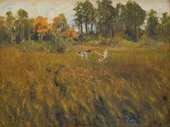781. Bruno Liljefors, Autumn landscape.