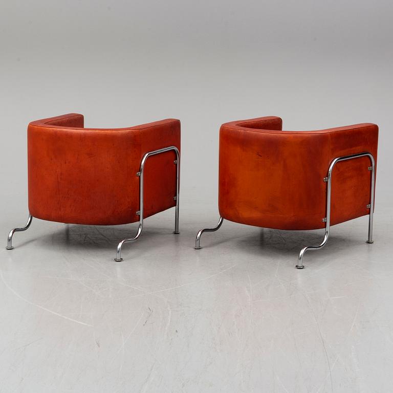 A pair of chairs, "GA-2", Erik Gunnar Asplund, Källemo, from the latter half of the 20th century.