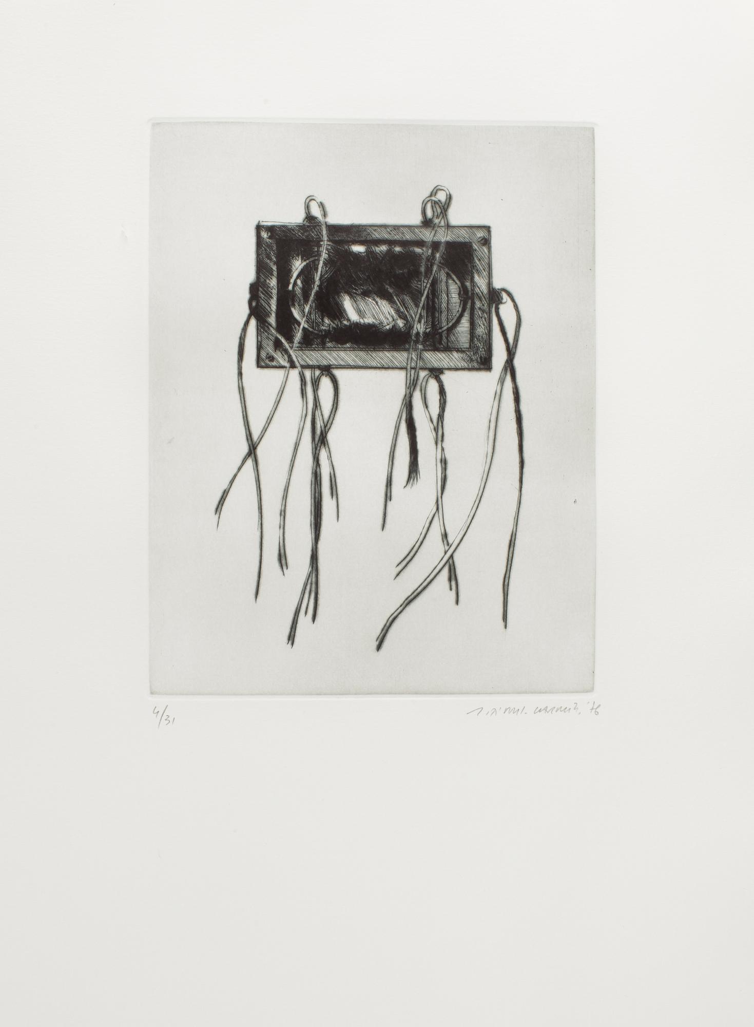 GERARD TITUS-CARMEL, mapp med 10 etsningar, sign o dat 1976, numr, 4/31.