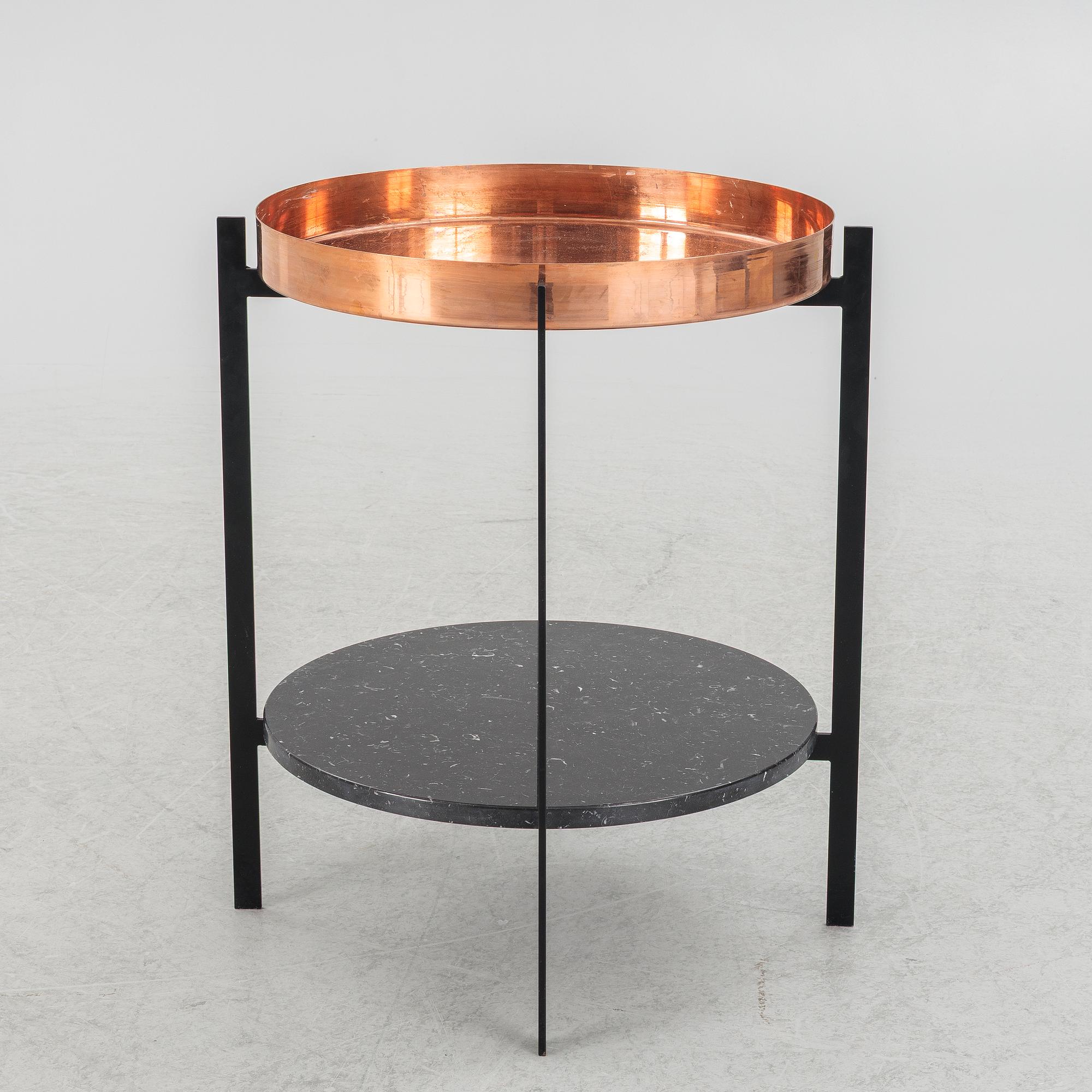 Dennis Marquart, side table, "Deck", OX Denmarq, contemporary.