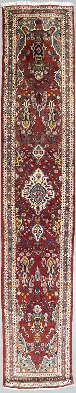 Gallerimatta, old, Hamadan, ca 419 x 81 cm.