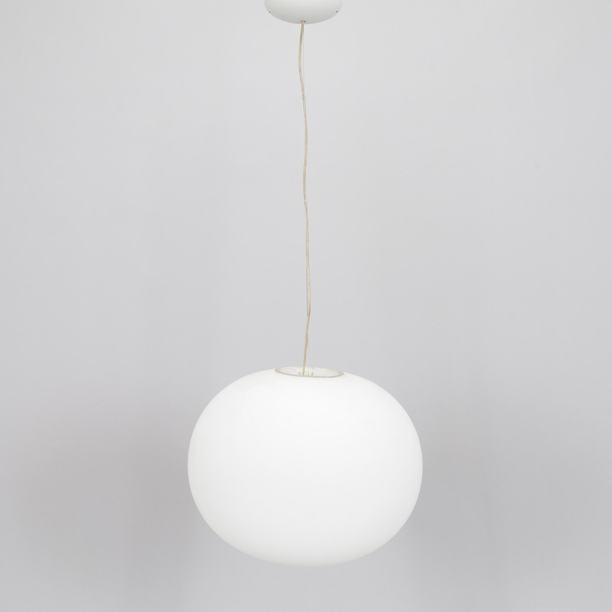 Jasper Morrison, a "Glo-Ball S2" pendant light for Flos, Italy.