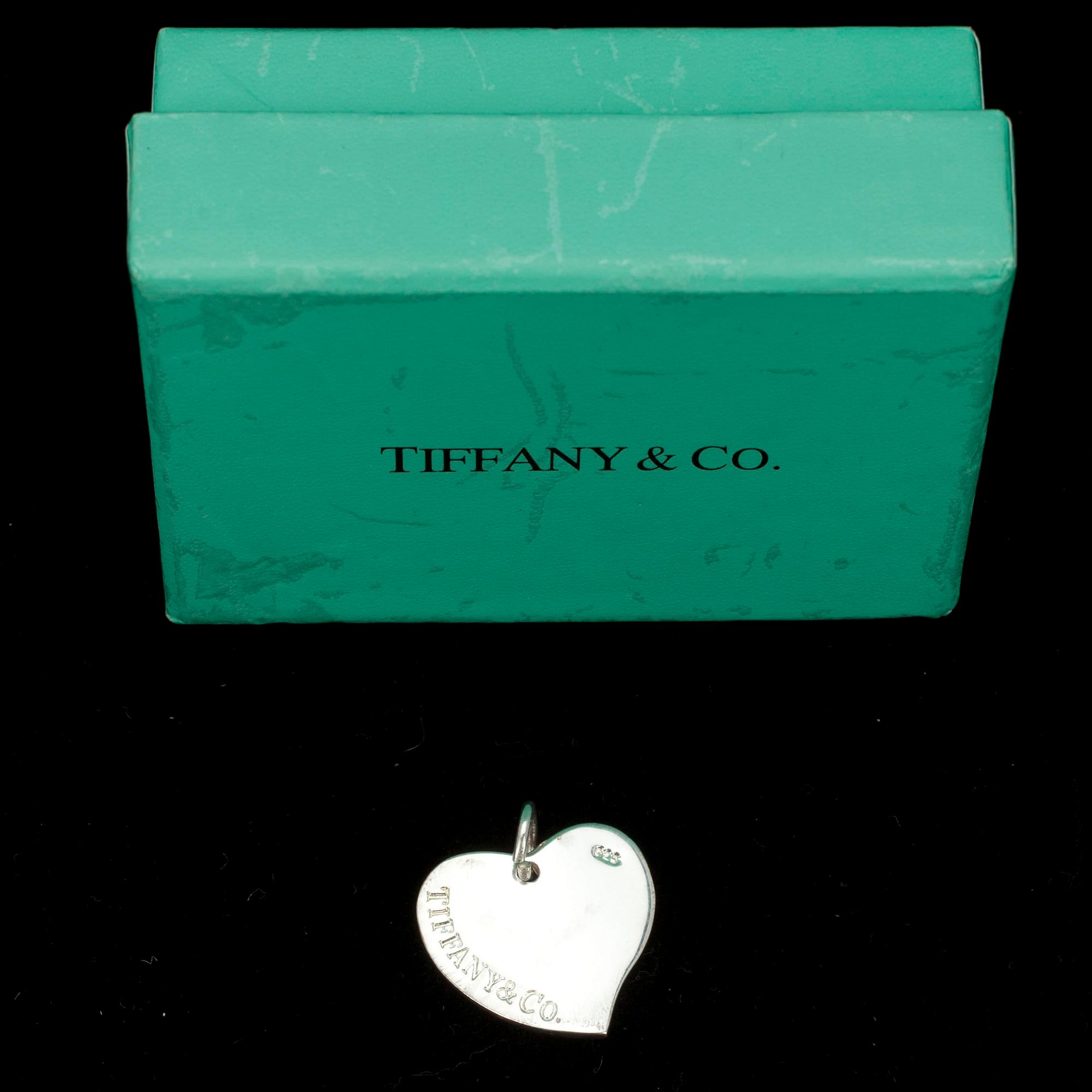HÄNGE, sterling silver, Tiffany & Co. Vikt 5,0 g.