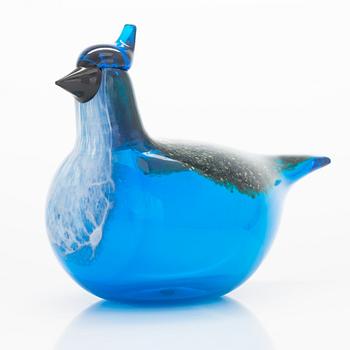 Oiva Toikka, annual glass bird 1999, signed signerad O. Toikka Nuutajärvi 1999.