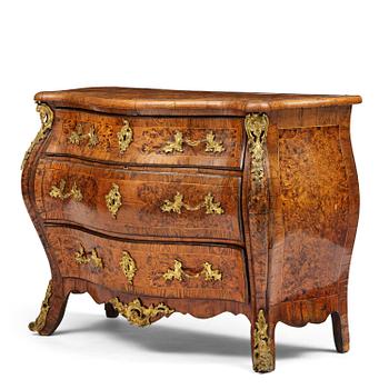 18. A Swedish rococo parquetry commode attributed to J. Sjölin (master in Köping and Kungsör 1767-85).
