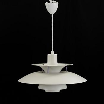 POUL HENNINGSEN, taklampa, "PH-5", Louis Poulsen, Danmark, 1900-talets andra hälft.