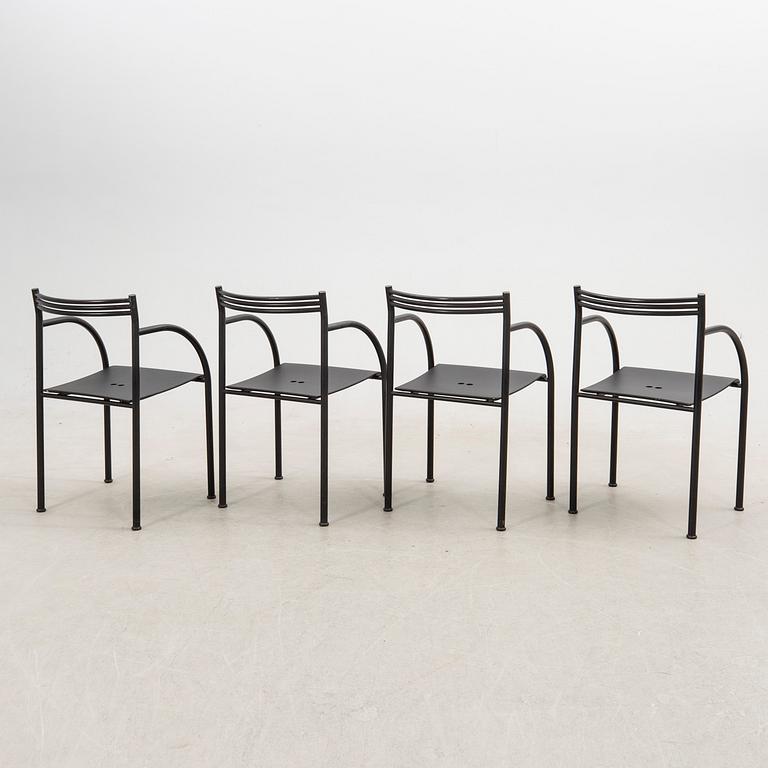 Philippe Starck, chairs, 4 pcs, "Fransesca Spanish", Baleri, Italy.