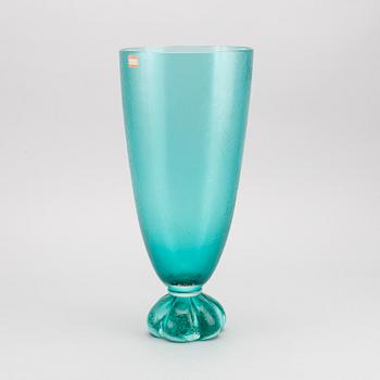 A SEGUSO VETRI D'ARTE MURANO GLASS VASE, 1950-60-tal.
