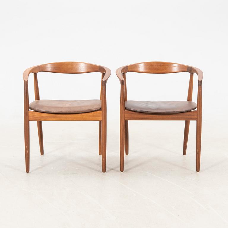 Kai Kristiansen, a pair of armchairs, "Tjoja" designed for IKEA in 1959.