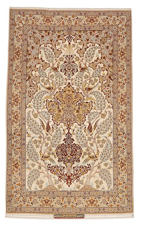 A rug, Old Esfahan, "Saraf", ca ca 170 x 104 cm.