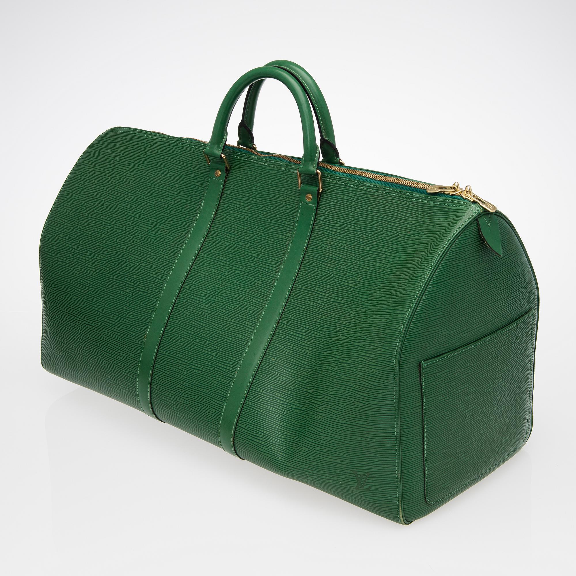 KEEPALL 55 EPI TRAVEL BAG.