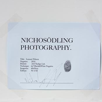 Nicho Södling, "Lennart Nilsson", 2016.