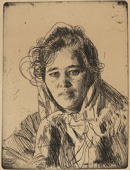 Anders Zorn, ”Kråkbergs Anna”.